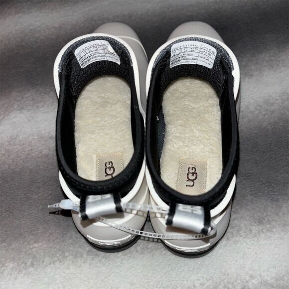 UGG Women's Droplet Rain Boots Size 11 White Waterproof Slip-On Casual - Picture 11 of 14